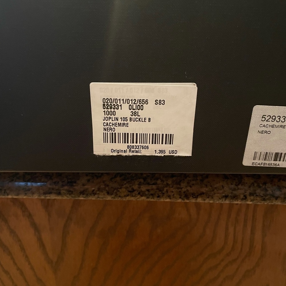 Saint Laurent never worn boots in original box